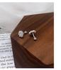 Pendientes de plata de ley S999 con forma de trébol de cuatro hojas, elegantes accesorios para las orejas, cadena Tremella, agujeros para las orejas, pendientes largos gratis, nuevos