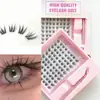 Pestañas Postizas Más Vendidas Set de Pegamento Zorro Qingqiu Gruesas Voluminosas Aplicar en los Párpados Profundizar el Contorno de los Ojos Mejor Vendedor de Comercio Exterior