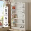 Estantería de almacenamiento de madera maciza, librero independiente para el hogar, armario de almacenamiento integrado para montar en la pared, armario de varias capas para la sala de estar