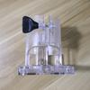 Máquina de recorte, base transparente, carcasa pequeña, cubierta protectora para máquina Luo, cubierta para máquina de grabado para carpintería, accesorios para herramientas eléctricas