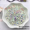 SS16 Taladro de Vidrio de Fondo Plano 4.0mm Redondo Strass de Colores Mezclados Strass Multicolor Zapatos Bolsos Arte de Uñas Vestidos de Boda Pegatinas Paquete de Strass Sueltos