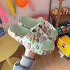 Zapatillas lindas de dibujos animados con suela gruesa y suave para mujer, sandalias de moda de estilo de hada para verano, interior y exterior 5529ysxx
