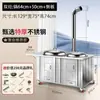 Novo Modelo Estufa para Lenha de Aço Inoxidável 304 Rural para Uso Doméstico, Fogão Grande Portátil de Ferro, Fogão a Lenha para Exterior