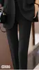 [Luce un Estilo de Alta Gama] Chaqueta de Traje para Mujer, Elegante para Primavera y Otoño, Atuendo de Negocios Estilo Diosa, Traje, Mono