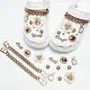 2026 Moda Nuevo Versátil Zueco de Oso con Cuentas Accesorios para Zapatos DIY Dijes Desmontables para Zapatos Hebillas de Zapatos de Alta Gama
