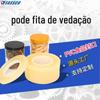 Fita de vedação de caixa de ferro para alimentos personalizada, fita de vedação de lata de ferro, fácil de rasgar, sem resíduos, fita de vedação de lata de PVC transparente sem costura