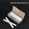 Linha de caneta de pedra alargada espessa caneta deslizante Caneta de quadro-negro de pedra branca Caneta de deslizamento de pedra Engenharia de construção Marca de soldador
