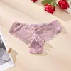 Tanga Sexy Feminina Transfronteiriça Renda Japonesa Algodão no Entrepierna Sexy Cintura Baixa Roupa Íntima Feminina Europeia e Americana Comércio Exterior Atacado