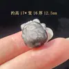 Pingente Pixiu de Obsidiana Prateada Natural, Acessórios para Pulseira Raposa de Nove Caudas, Fivela de Segurança Garra de Totoro, Contas Soltas de Cristal Estrela Atacado