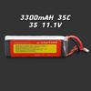 Fabricante de Origem Zop Modelo de Aeronave Fpv 3300Mah 3S 11.1V 35C Modelo de Carro Modelo de Barco Rc Pacote de Bateria de Lítio Polimérico