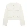 Venta al por mayor Transfronterizo Amazon Otoño e Invierno Nueva Moda para Mujer Blazer Corto con Decoración de Botones B88646