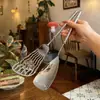 Venta Directa de Fábrica Utensilios de Cocina de Acero Inoxidable, Espátula, Cucharón para Sopa, Cuchara para Servir, Restaurante Amazon Serie Completa 304 con Mango Largo