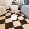 Dropshipping Transfronterizo de Alfombras Patchwork de Felpa para Dormitorios, Corte Libre, Lavables a Máquina, Cómodas Alfombras de Terciopelo de Algodón para Salas de Estar