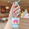 Figuritas de llavero de goma blanda de anime de dibujos animados, colgantes para mochila, accesorios para bolsos, pequeños adornos, al por mayor en stock para tiendas