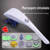 Songling 111 11 cabeça massagem stick granel 2in1 stepless controle de velocidade plug-in massagem martelo handheld golfinho massagem stick
