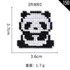 Etiqueta de Bordado Computadorizado Yuanda Suprimento Transfronteiriço Patche Bordado Animal Cartoon Patche Acessórios para Roupas Tecido para Bordado DIY