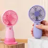 Ventilador Mini de Mesa Novo Modelo 2026 com Suporte para Celular, Ventilador Portátil Mini de Três Velocidades de Vento Forte Recarregável de Mão