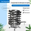 Caixa rotativa de elevação espiral de grãos e óleo, caixa de giro e outro transportador de elevação vertical