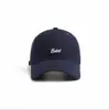 Nueva Gorra de Béisbol Estilo Coreano Simple con Letra Pequeña para Hombre y Mujer, Circunferencia de Cabeza Grande, Versátil y Blanca, Otoño Temprano 2025