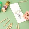 Lápis de cor infantil dos desenhos animados 12 caneta de desenho de cor com apontador de lápis cor cilindro de chumbo terno estudante papelaria lápis de registro