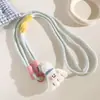 Nuevo Estuche para Teléfono Móvil de Muñeca con Rubor Azul de Bádminton, Correa Larga Diagonal para Colgar en el Hombro, Cadena Cruzada, Para Salir