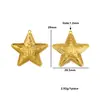Pendantes Grandes Retro Europeos y Americanos de Acero Inoxidable con Cara Sonriente, Corazón Solar, Luna para Collares y Pendientes DIY, Accesorios de Joyería de Acero de Titanio
