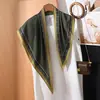 Bufanda Triángulo Perezosa Estilo Francés con Textura Delicada, Adecuada para Uso Diario y Decoración, Bufanda Pequeña para el Cuello de Mujer para Combinar con Camisas, Nuevo Estilo de Moda