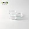 30g Frasco Transparente de Embalagem para Cosméticos PS Caixa Pequena para Teste Frasco Redondo Caixa para Embalagem de Manicure Frasco Caixa de Embalagem com Glitter Atacado