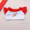 Ropa para muñeca de 10 cm, camiseta de manga corta, chaleco para muñeca, colección de atuendos para muñeca Labubu de 17 cm