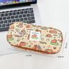 Estuche para lápices Kapibala, bonito estuche de papelería de gran capacidad, estuche para lápices para estudiantes, estuche de papelería con diseño de carpincho de dibujos animados, estuche para lápices