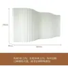 Divisória de Parede Papel de Parede Tela de Papel Branca Divisória de Escritório Tela Dobrável Cenário para Sala de Transmissão ao Vivo