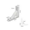 Asiento de Esquina de Perfil de Aluminio 20 30 40 45 60 80 Estándar Europeo Estándar Nacional Ángulo Recto de 90 Grados Extrusión Código de Esquina Conector