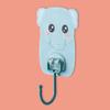Gancho de dibujos animados divertido de Moe para el hogar, cocina, baño, pared, sin perforaciones, gancho adhesivo, misterioso, para puerta cerrada, bolso, llave