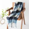 Bufanda de Nuevo Estilo 2026 para Mujer, Chal de Moda de Gama Alta para el Trabajo, Bufanda Cálida de Franela a Cuadros Grande para Otoño e Invierno, Mayoreo