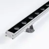 Kit de carcasa para luz lavaluces de pared aleación de aluminio perfil de aluminio exterior iluminación luz lineal LED accesorios de iluminación fuente de fábrica al por mayor