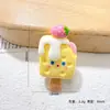 Alimentos de simulación con temática de helado DIY, nuevos pasadores para el cabello infantiles, accesorios para el cabello, decoraciones para zapatos, hebillas de dibujos animados para zapatos y pequeños accesorios hechos a mano