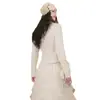 Chaqueta Camisa Elegante de Alta Gama Estilo Francés Ceñida a la Cintura Adelgazante para Mujer, Nuevo Diseño Casual Tendencia de Camisa para Principios de Primavera