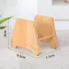 Porta-copos de Bambu e Madeira em Estoque Transfronteiriços, Bases Redondas de Isolamento Térmico, Porta-copos de Madeira Maciça, Bases Impermeáveis para Copos, Tapetes de Café DIY