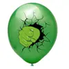 Balão de Látex 12 Polegadas Tema Vingadores Transfronteiriço conjunto Capitão América Homem-Aranha Thor Hulk