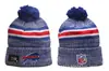 Nueva Gorra de Fútbol 49ers para Otoño e Invierno, Gorro de Punto Cálido Unisex con Letras Bordadas