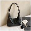 Bolso Tote Grande de Nueva Retro Transfronterizo 2026, Bolso de Hombro Casual de Moda, Bolso Cruzado de Superficie Suave de Alta Gama para Mujer