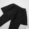 Maiô Infantil de Manga Longa Menina Estilo Saia Dividida Roupa Longa Calça Maiô Infantil para Crianças Maiores Maiô com Proteção Solar para Bebê