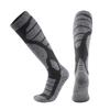Calcetines de Lana para Esquí Hechos a Medida Transfronterizos para Hombres y Mujeres, Calcetines Largos Cálidos con 50% de Lana, Calcetines Absorbentes de Sudor para Deportes, Senderismo y Montañismo
