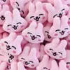 Muñeco de Peluche de Conejo Corazón de Dibujos Animados Accesorios para Muñecas Ropa Bolsas Zapatos y Calcetines Colgantes Accesorios para Joyería DIY Venta al por Mayor