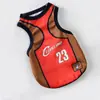 Cachorro Urso Corgi Pet Colete de Malha Roupas de Basquete Gato Exclusivo Transfronteiriço Suprimento Camisas da Copa do Mundo