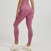 Pantalones de yoga de cintura alta para levantar glúteos para mujer, pantalones de fitness elásticos ajustados, pantalones deportivos adelgazantes con bolsillos para uso en exteriores