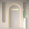 Tela de Fondo en Vivo Pared de Fondo de Ancla 3D Celebridad de Internet Simple Moda Atmosférico Estilo Europeo Lujo Ligero Tela de Fondo de Ancla