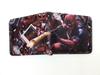 2024 Serie de Superhéroes Billetera Corta Deadpool Wolverine Héroe de Dibujos Animados Estudiante Cuero PU Plegable Monedero
