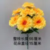 Flores artificiales de plástico, flores falsas, flores para sala de estar, rosas, girasoles, ramos hechos a mano, estilos nuevos, accesorios de baile, venta al por mayor de fábrica