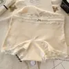 Calzoncillos tipo bóxer Retro para Mujer, Categoría a Ropa Interior de Algodón Puro para Mujer 10A Antibacteriano Alargado y Ensanchado Fondo de Algodón Entrepierna Ropa Interior para Niñas